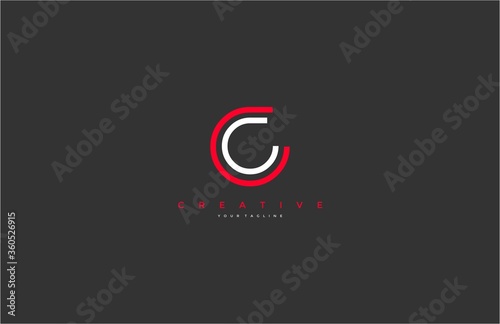 Creative CC Letter Logo