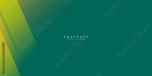 Modern yellow green gold lines stripes abstract background with lines and square shape gradation color. Suit for presentation design and much more.