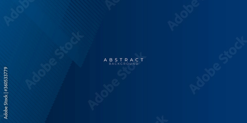 Dark blue dynamic abstract background. Modern blue corporate color. Fresh business banner for sales, event, holiday, party, halloween, birthday, falling. Fast moving 3d lines with soft shadow