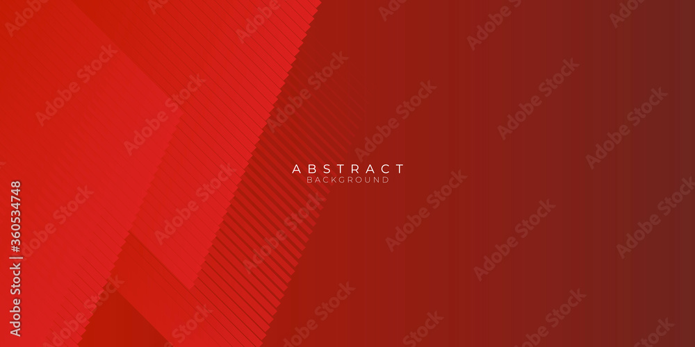 Obraz premium Abstract modern red background gradient color. Red maroon and white gradient with stylish line and square decoration suit for presentation design.