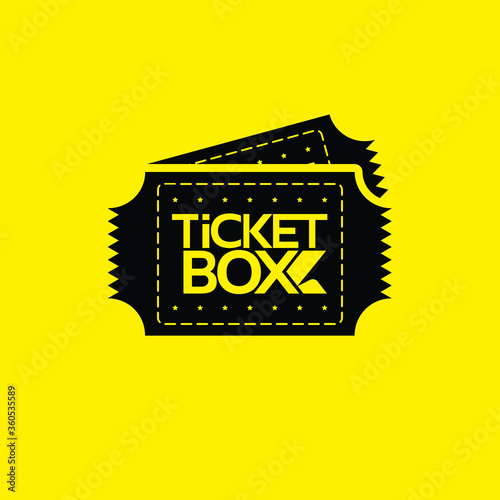 Logo concept for tickets sale company