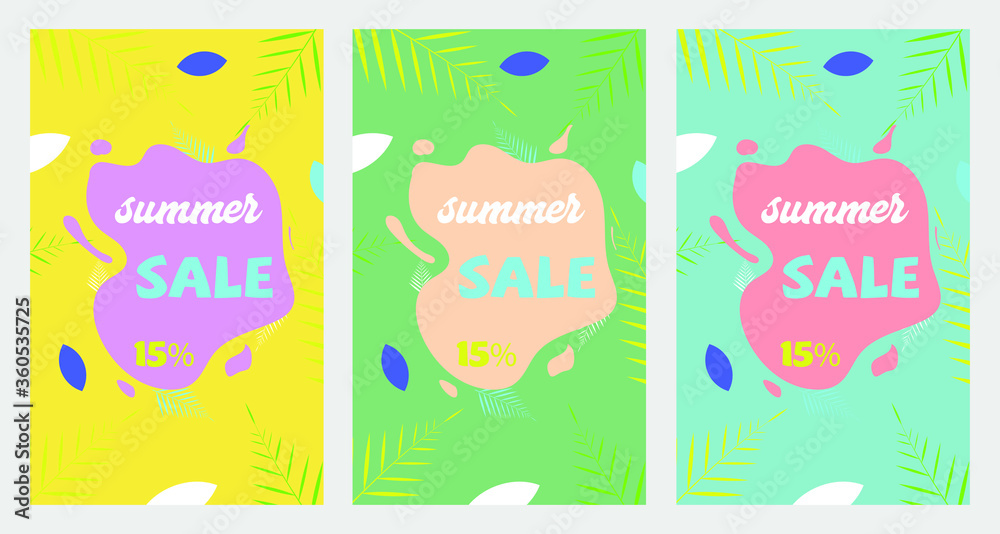Summer sale background layout for banners,Wallpaper,flyers, invitation, posters, brochure, voucher discount.Vector illustration template in eps.10