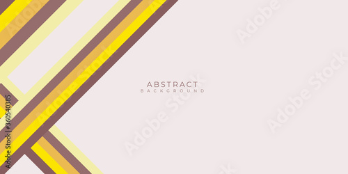 Elegant presentation background with brown and yellow