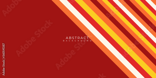Abstract background red orange yellow white for presentation design, banner, modern corporate concept.