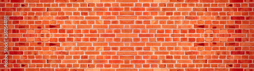 Orange red orange brick stone masonry wall texture background wallpaper panorama banner 