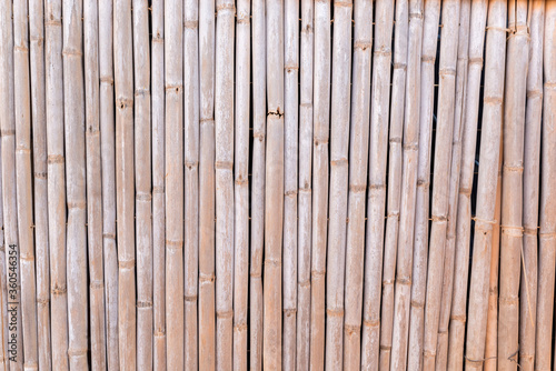 Bamboo wall rods