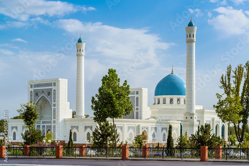 Minor Mosque, white mosque of the capital, Tashkent, Uzbekistan