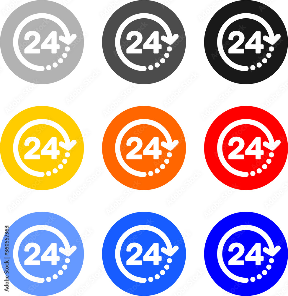 24 hours of icons collection 24 hours of icons collection