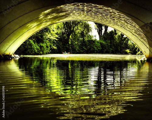 bridge over the river