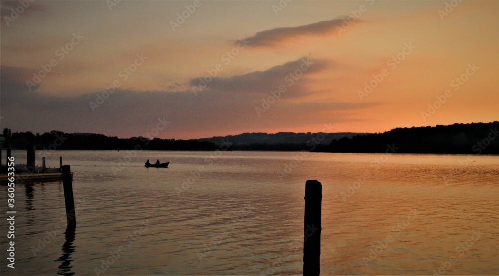 Sonnenaufgang am Chiemsee