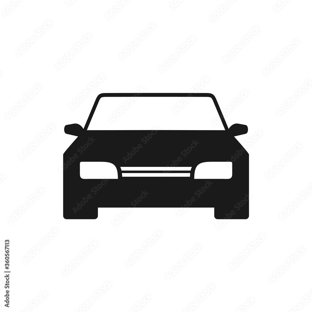 Creative design of car icon