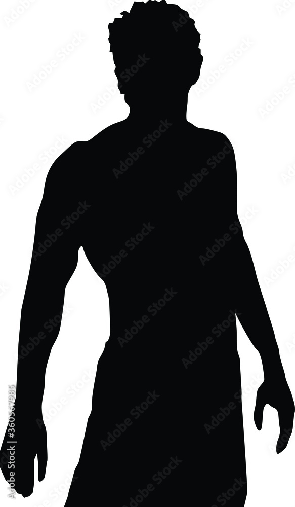 male profile picture, silhouette. Of the page, Model, businessman, face profile, handsome man, boy