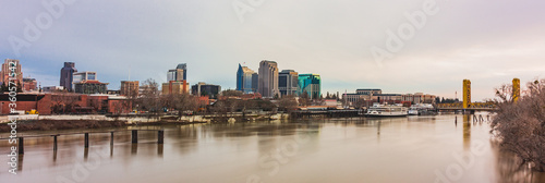 Colorful Cityscape of Sacramento California