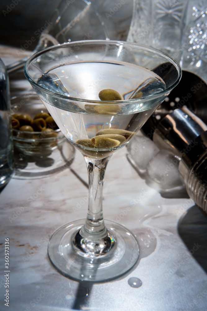 Dirty Gin Martini Shaken