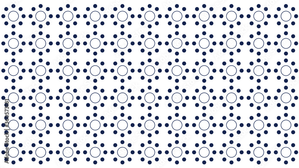 abstract vector background with dots