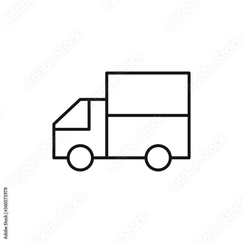 cargo icon vector