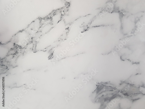 Marble background, white background with black streaks © optimist95