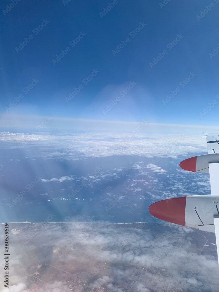 airplane in the sky airplane in the sky