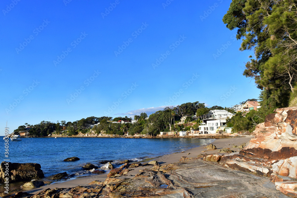 A view of the coastline at Bundeena south of Sydney, Australia