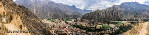 Obraz na plátně Sacred Valley Peru