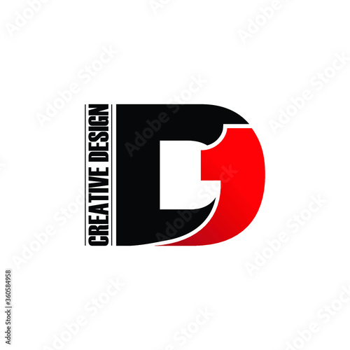 Letter D1 logo icon design vector. monogram logo vector illustration