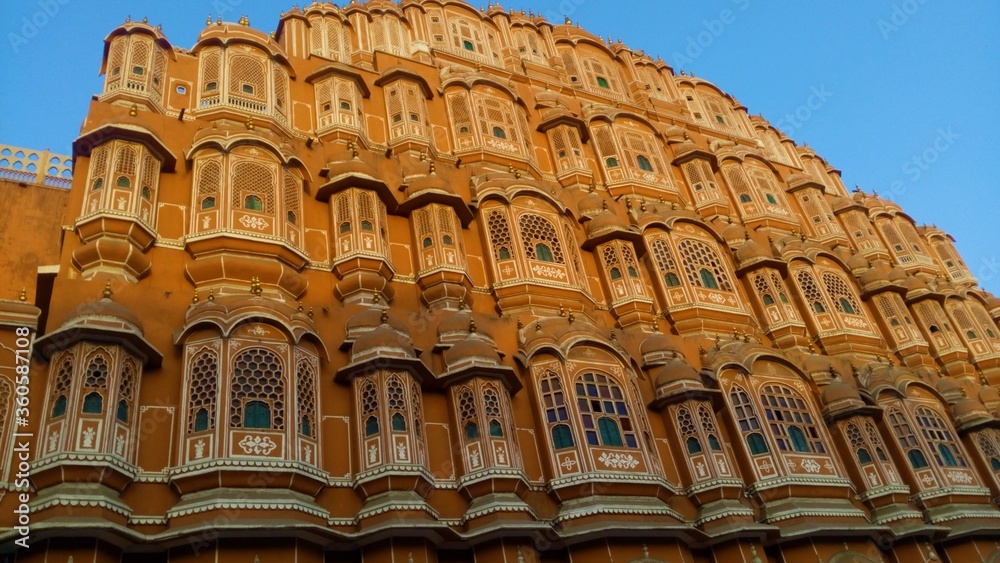 Hawamahal  Jaipur in Rajasthan India (AIr Castle Jaipur)