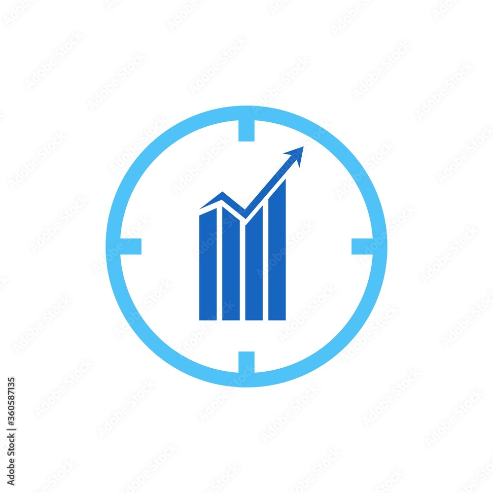 statistics vector design template illustration statistics vector design template illustration