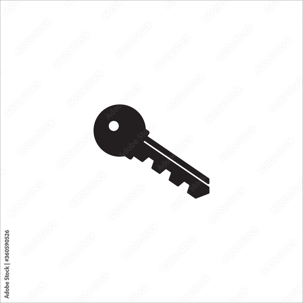key security icon vector key security icon vector