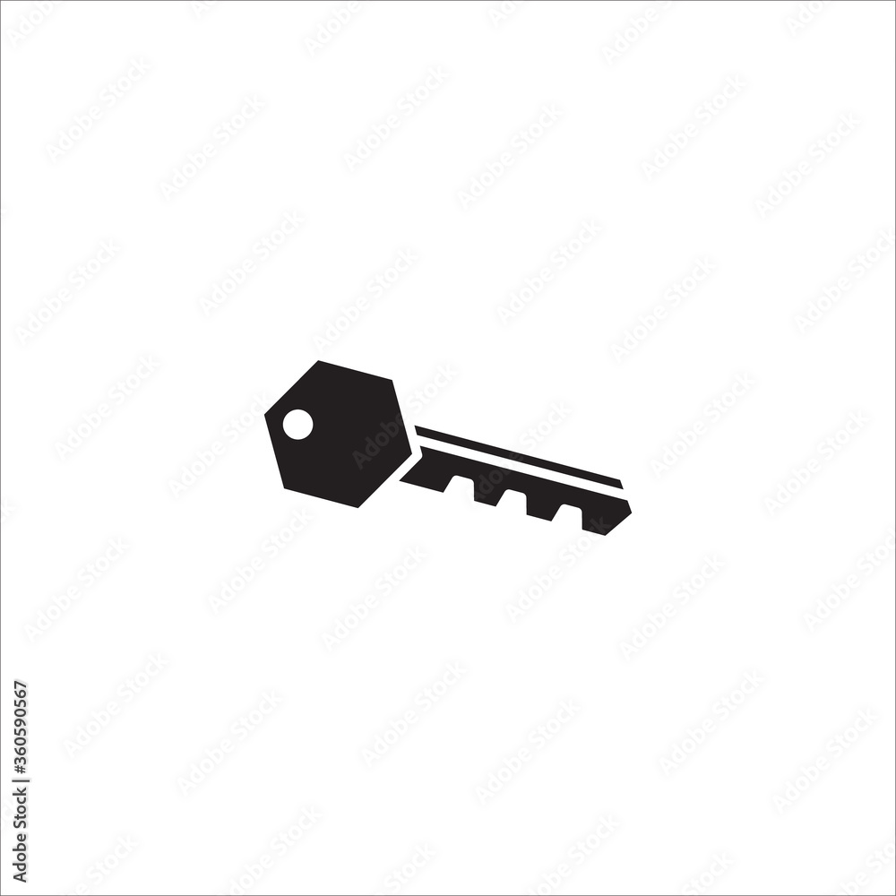 Key security icon vector Key security icon vector