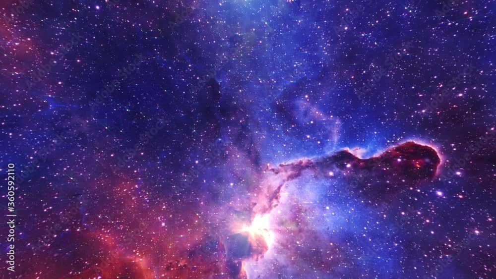space background with stars