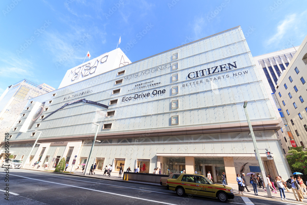 Fotka „Chuo, Tokyo, Japan Matsuya Ginza Matsuya Ginza is a luxury