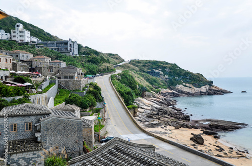 Matsu, Taiwan - JUN 27, 2019: Scenery of Qinbi Village at Matsu, Taiwan. photo