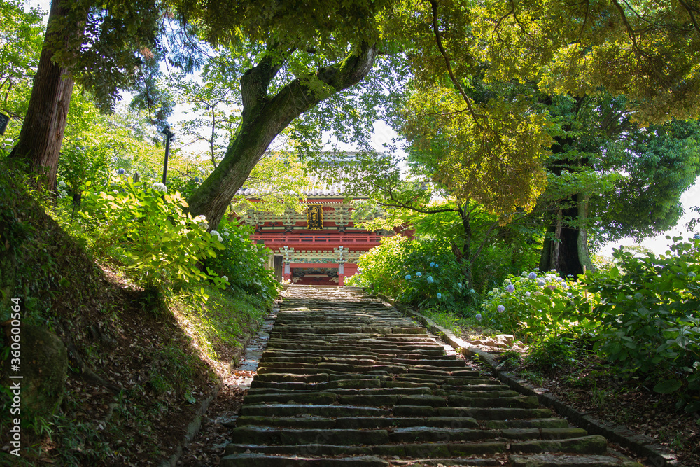 日本　茨城県　天引山楽法事寺