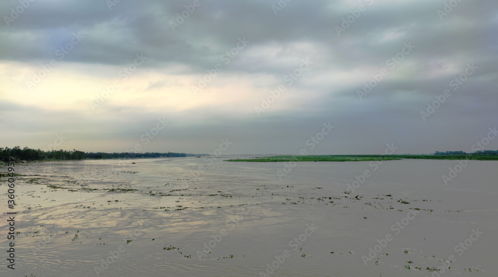 The Jamuna river in Bangladesh The Jamuna river in Bangladesh