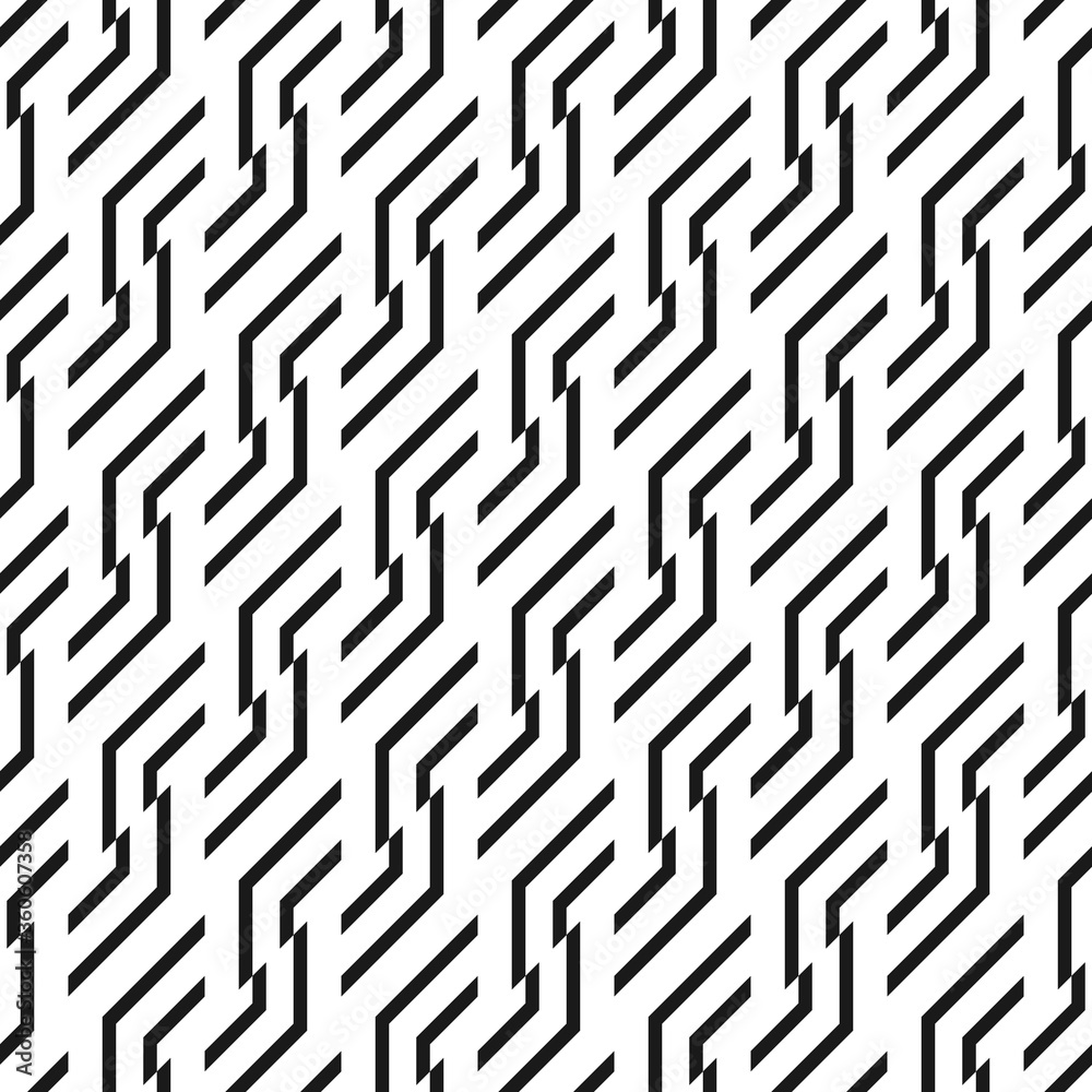 Seamless pattern of tire track