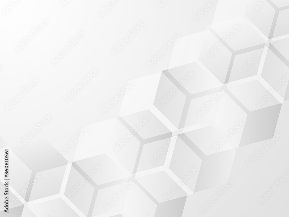 Abstract geometric white and gray polygon or lowpoly vector technology concept background. Abstract geometric white and gray polygon or lowpoly vector technology concept background.