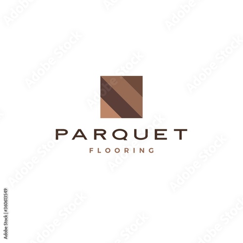 wood parquet flooring vinyl hardwood granite tile logo vector icon illustration