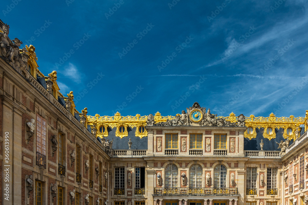 The Palace of Versailles in France