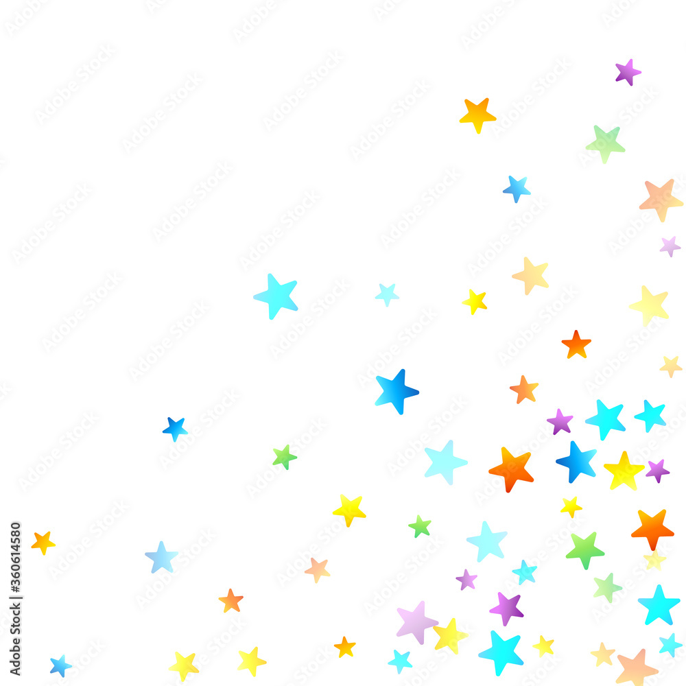 Rainbow Festive Confetti. Carnival Star Falling. Rainbow Festive Confetti. Carnival Star Falling.