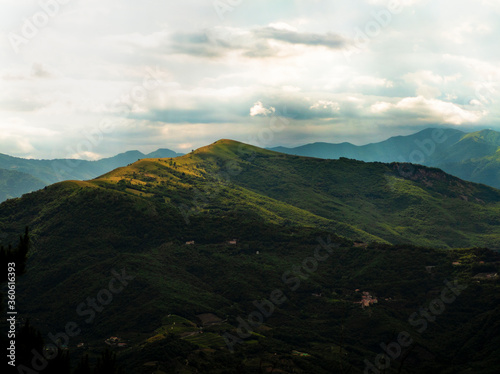 Ligurian hinterland country of Vellego