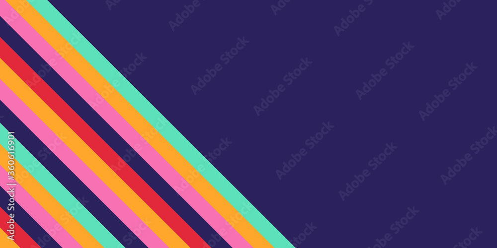 Obraz premium Colorful rectangles lines frame border