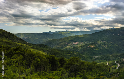 Ligurian hinterland country of Vellego