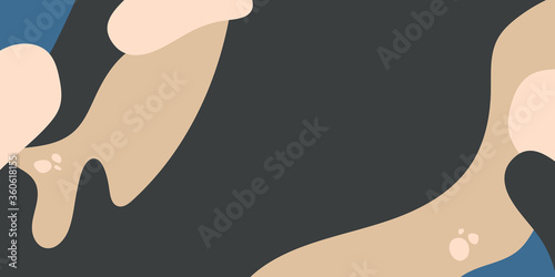 Liquid Creative Presentation Background. Vector illustration design for presentation, banner, cover, web, flyer, card, poster, wallpaper, texture, slide, magazine, and powerpoint. 