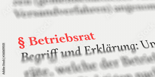 Betriebsrat, rechtlich
