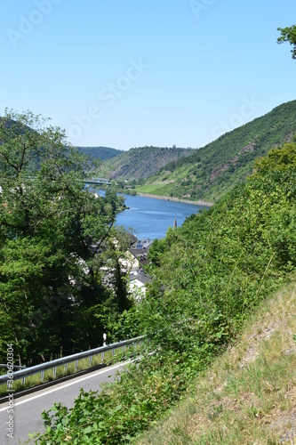 Blick ins Moseltal bei Brodenbach photo