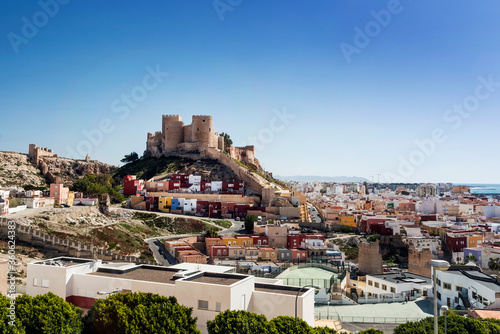 Photos Panoramic view of the monumental complex of the Alcazaba of Cerro de San Cristób