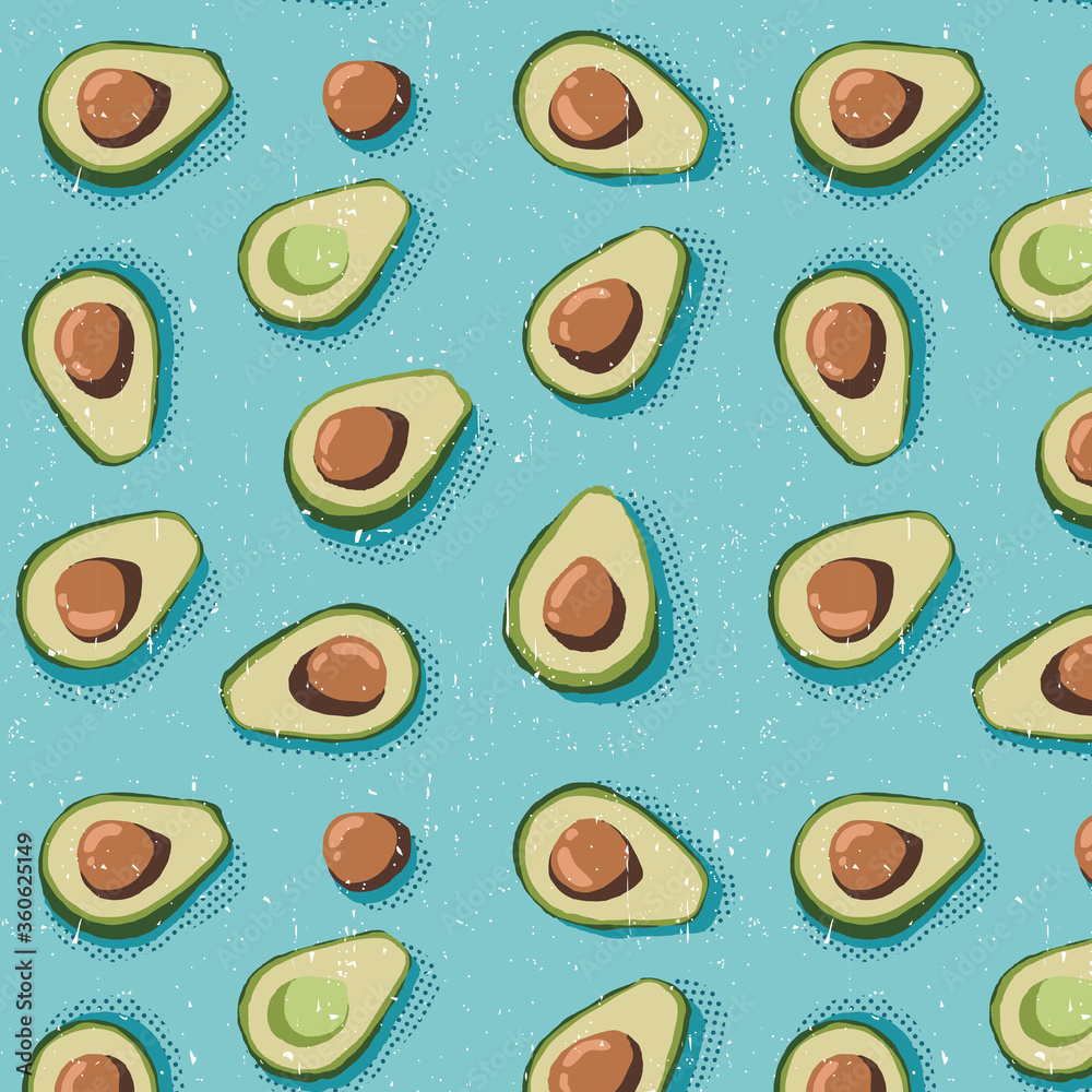 Avocado Pattern Avocado Pattern