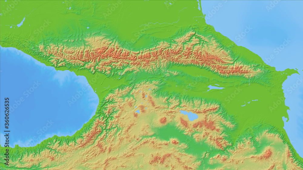 Map Of Europe Caucasus Mountains 1000 F 360626535 D6bfgg6crFpDUclqssoaCWfOuzpzIayl