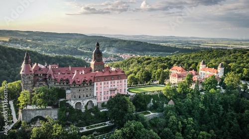 Książ Castle in Lower Silesia, Poland