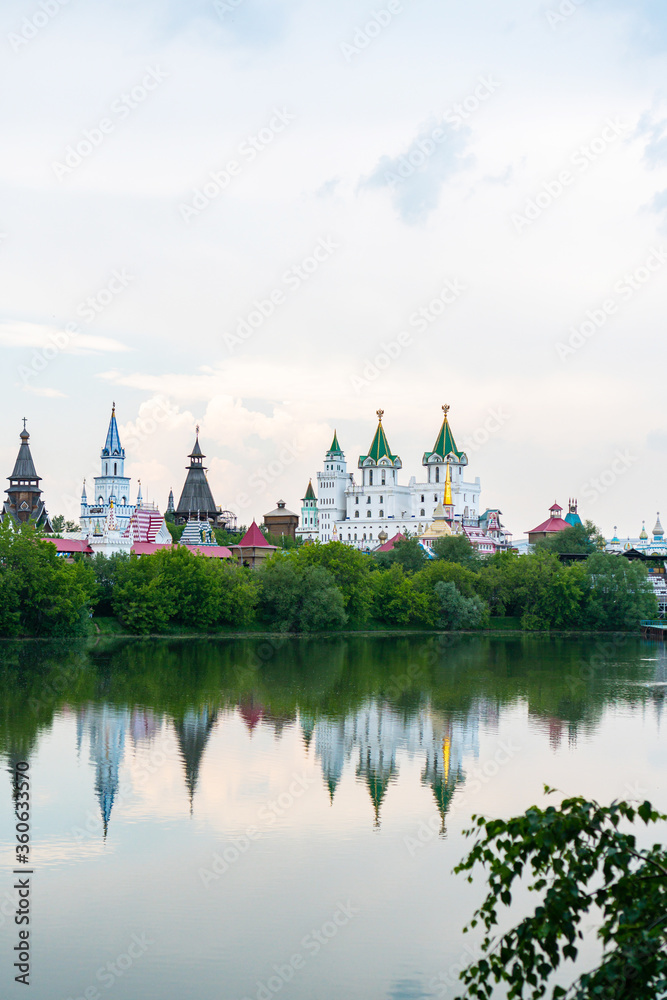 Izmailovsky Kremlin in Moscow in the summer Izmailovsky Kremlin in Moscow in the summer
